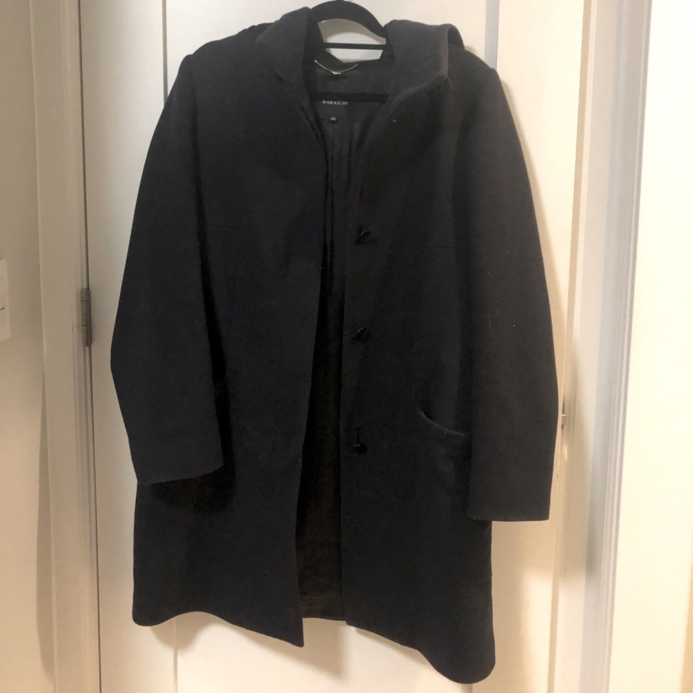 Aritzia Babaton Navy Wool Jacket